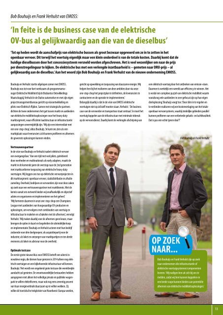 WIE VAN DE DRIE: - E-Mobility Magazine