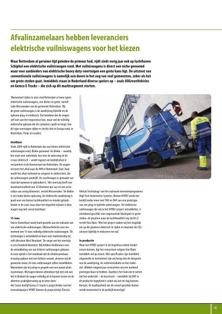 WIE VAN DE DRIE: - E-Mobility Magazine