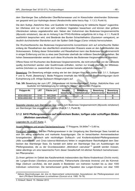 Teil II: Managementplan – Fachgrundlagen - Landkreis Starnberg