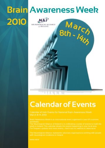 Brain Awareness Week 2010 - Neurological Alliance of Ireland