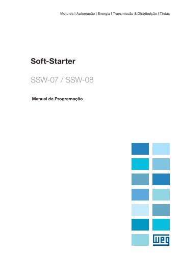 SSW-08 - Manual de Programação - Weg
