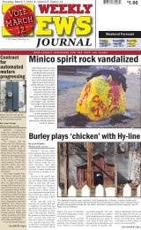 Minico spirit rock vandalized - News Journal