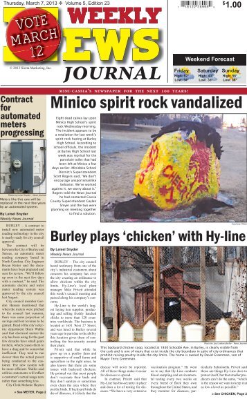 Minico spirit rock vandalized - News Journal