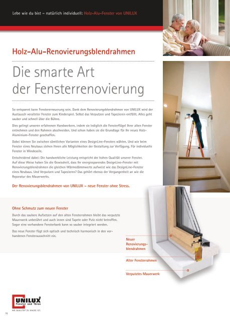 Holz-Aluminium-Fenster