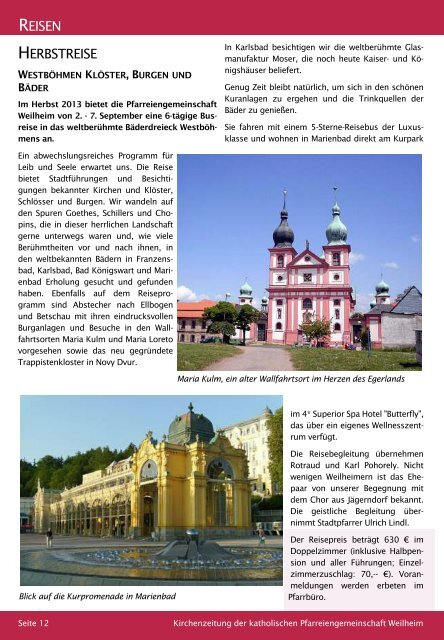 Kirchenzeitung Dezember 2012 der katholischen ...