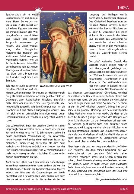 Kirchenzeitung Dezember 2012 der katholischen ...