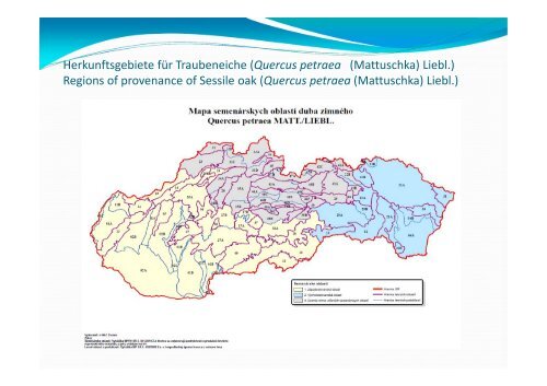 Die Saatgutquellen für forstliches Vermehrungsgut in der Slowakei