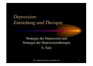 Depression: Entstehung und Therapie - Prof. Dr. Dr. Serge Sulz
