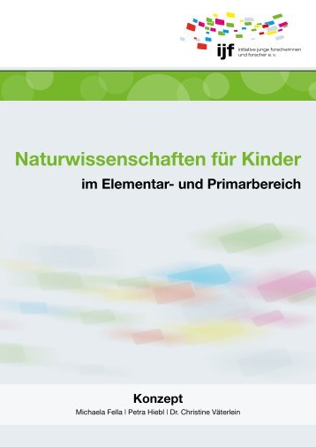 Naturwissenschaften für Kinder im Elementar- und Primarbereich ...