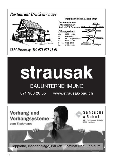 Muskelkater Herbstausgabe 2013 - Turnverein Eschlikon