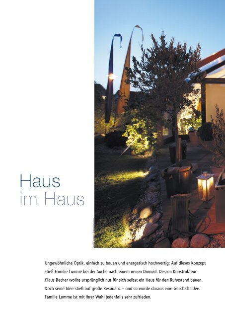 Wohnen Heizen Sparen - Bio-Solar-Haus