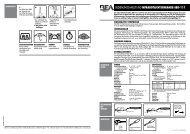 User Guide EAGLE ONE & TWO PDF | 509 Ko - BEA Pedestrian