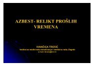 azbest-relikt prošlih vremena