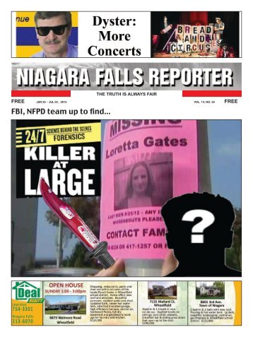FBI, NFPD team up to find... - Niagara Falls Reporter