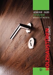 Holz-Haustüren Katalog - Kneer GmbH