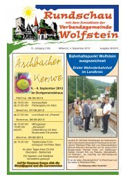 KW 36 - Verbandsgemeinde Wolfstein