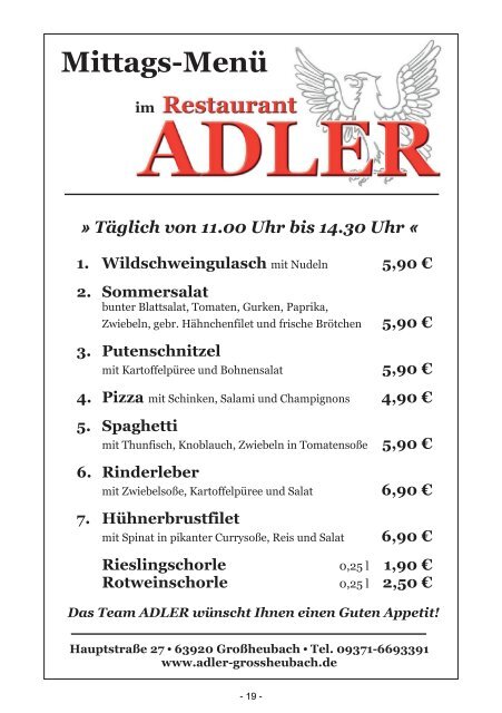 Großheubacher Nachrichten Ausgabe 15-2013 - STOPTEG Print ...