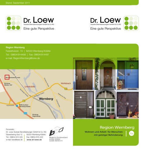 Infoflyer (pdf) - Dr. Loew