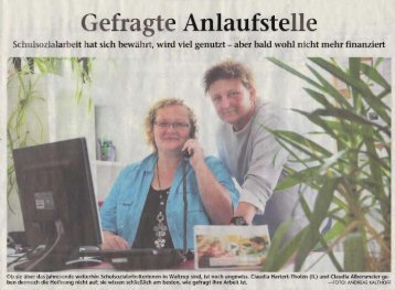 Gefragte AnlaufsteIle