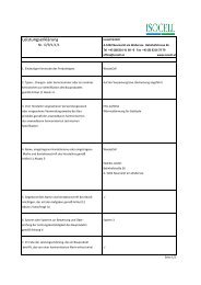 Leistungserklärung - Isocell