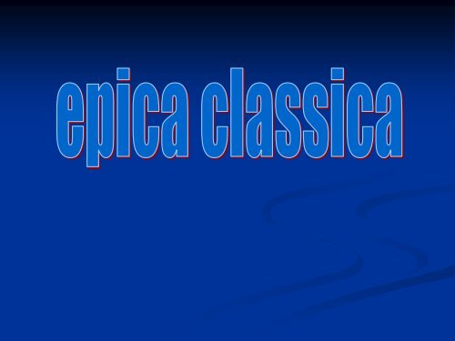 Epica classica - Telecom Italia
