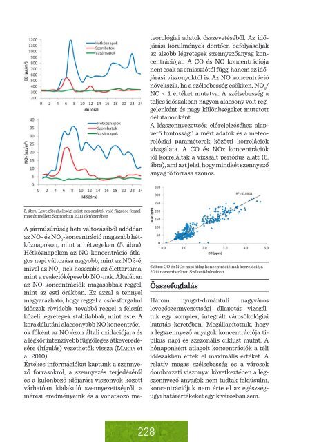 Városok öko-környezetének komplex vizsgálata - Nyugat ...