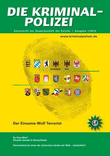 März 2013 - Die Kriminalpolizei