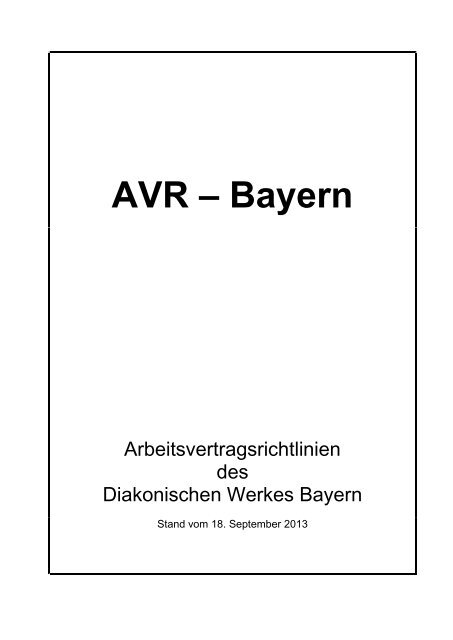 AVR – Bayern - VKM Bayern