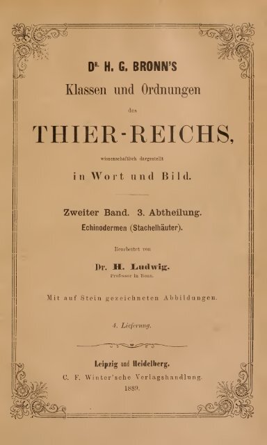 wissenschaftlich dargestellt in Wort und Bild