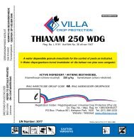 thiaxam 250 wdg - Villa Crop Protection