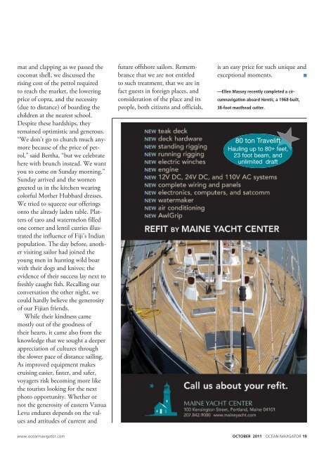 October 2011 Issue No. 197 - Navigator Publishing
