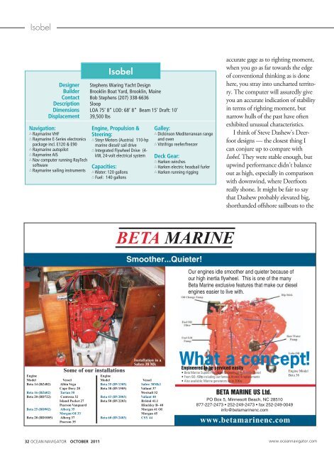 October 2011 Issue No. 197 - Navigator Publishing