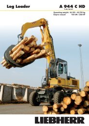 A 944 C HD Log Loader - Liebherr