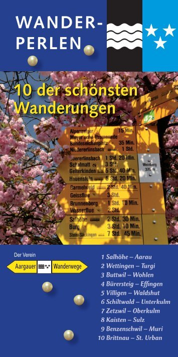 6 Schiltwald – Unterkulm - Aargauer Wanderwege