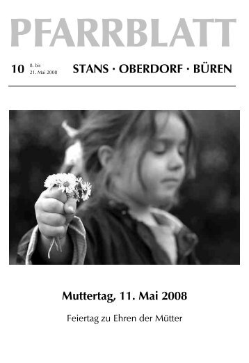 STANS · OBERDORF · BÜREN - Pfarrei Stans