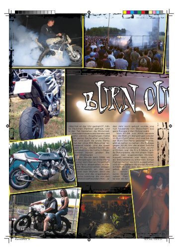 Burn Out Party 2003 - Motorradfreunde Hotzenwald