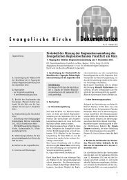 intern Evangelische Kirche Dokumentation - Evangelische Kirche ...