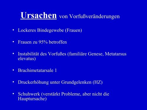 Fusschirurgie-Patienteninfo - Dr. med. Eckhardt Krieger