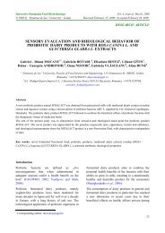 sensory evaluation and rheological behavior of probiotic dairy ...