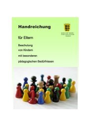 Handreichung für Eltern - Staatlichen Schulamt Freiburg