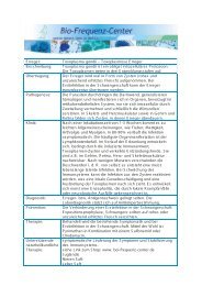 Toxoplasma - Bio-Frequenz-Center