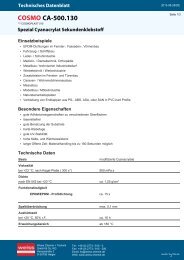 Technisches Merkblatt - Weiss Chemie und Technik GmbH & Co. KG
