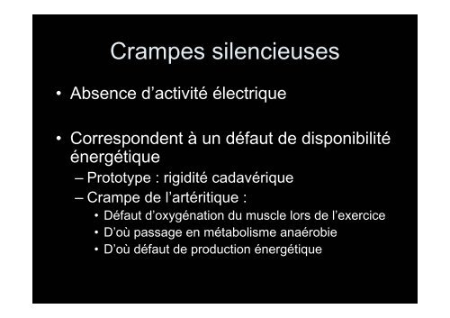 Crampes et Fatigues - Pierre Kaminsky