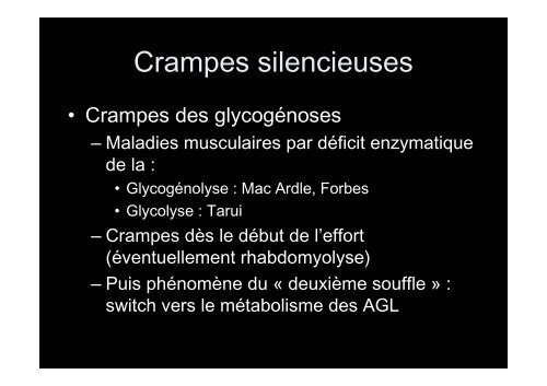 Crampes et Fatigues - Pierre Kaminsky