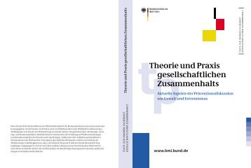 TheorieundPraxis gesellschaftlichen Zusammenhalts