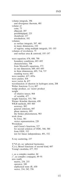 Mathematical Methods for Physics and Engineering - Matematica.NET