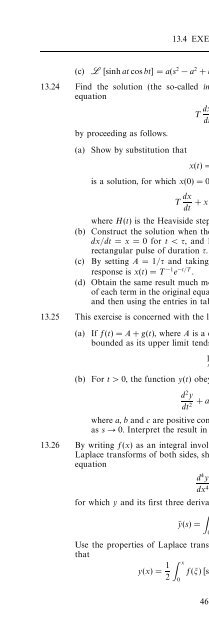 Mathematical Methods for Physics and Engineering - Matematica.NET