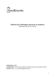 Histoire de la Bretagne ancienne et moderne - Lecteurs.com