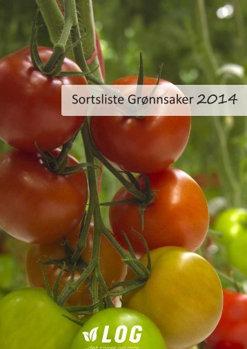 Sortsliste grønnsaker 2014 for print (pdf) - LOG AS