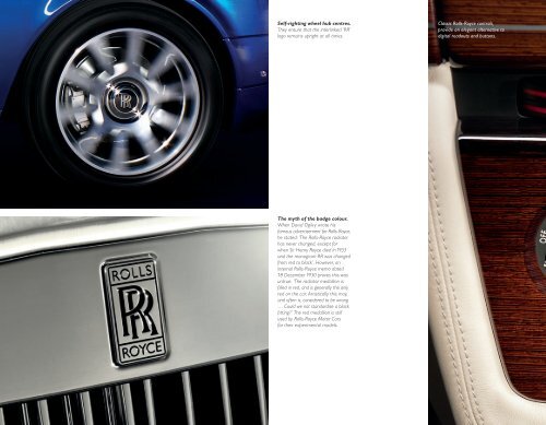 Rolls-Royce Phantom Brochure - Rolls-Royce Motor Cars Raleigh